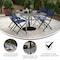 Flash Furniture Tory 35in. x 59in. Rect Patio Tbl w/Tempered Glass Top w/Umbrella Hole and Steel Tube Frame in Slvr TLH-SC-094L-SV-GG - alternate 9